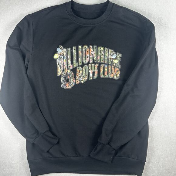 Billionaire Boys Club Long Sleeve Sweatshirt Lightweight Camo Print Men’s M - Picture 1 of 10